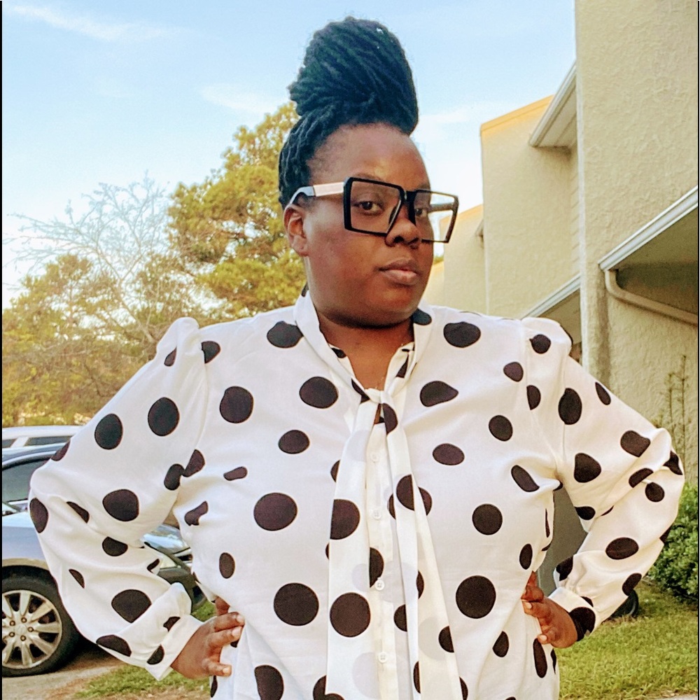 Cute long sleeve blouse